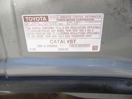 2007 TOYOTA CAMRY SE SILVER 3.5L AT Z18352